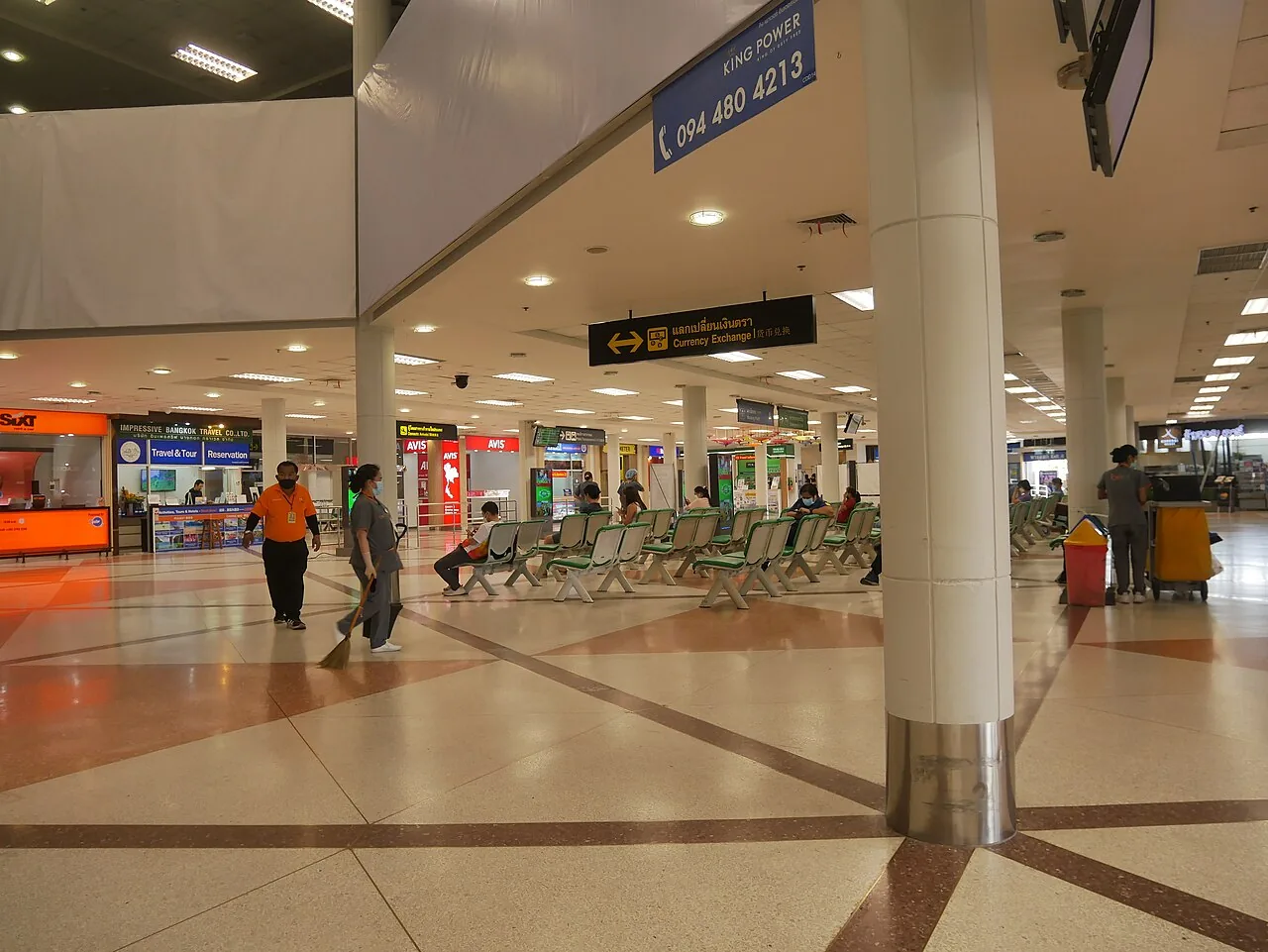 치앙마이 공항 도착층